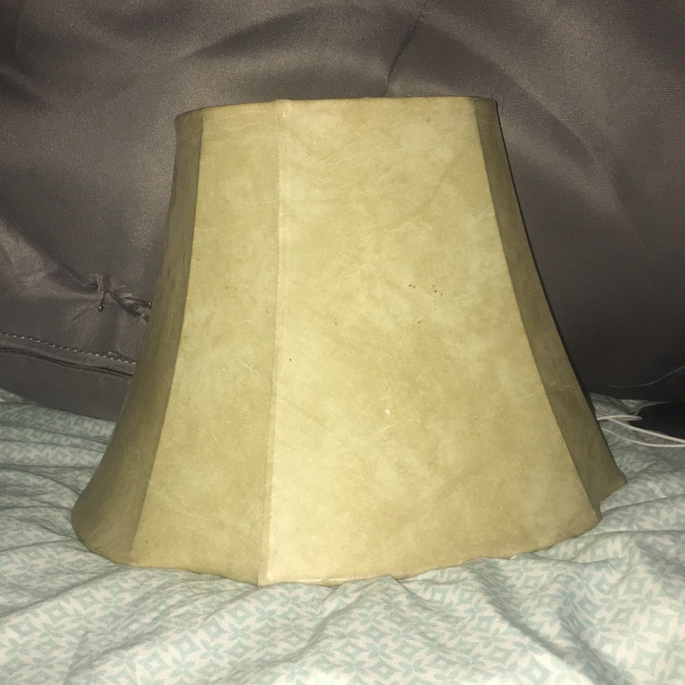 Tan lamp shade if u have a price comment